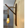 Wall Lamp Ahşap Aplik 18 Walnut