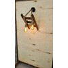 Wall Lamp Merdiven Halat Aplik Walnut