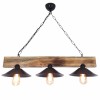 Chandelier Hepsi Üç Şapka Yakma Avize Walnut
Black