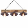 Chandelier Hepsi Üç Şapka Yakma Avize Walnut
Black