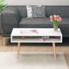 Coffee Table Via White