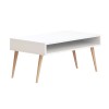 Coffee Table Via White