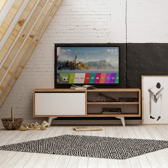 TV Stand Maku Oak
White TV Stand Maku Oak
White