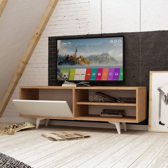 TV Stand Maku Oak
White TV Stand Maku Oak
White