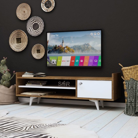 TV Stand Ticaba Oak
White TV Stand Ticaba Oak
White