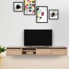TV Stand Rust Oak