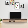 TV Stand Rust Oak