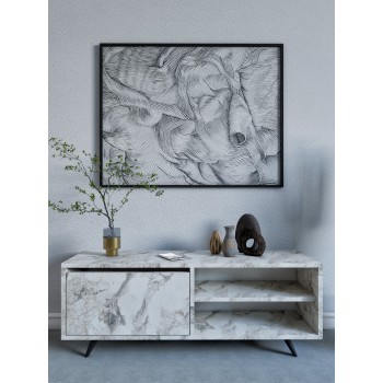 TV Stand Maku - Ephesus Marble Ephesus Marble