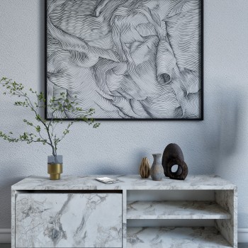 TV Stand Maku - Ephesus Marble Ephesus Marble