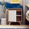 Nightstand Yeppuga Oak
White
