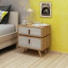 Nightstand Olenj Oak
White