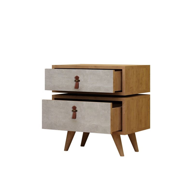 Nightstand Olenj Oak
White