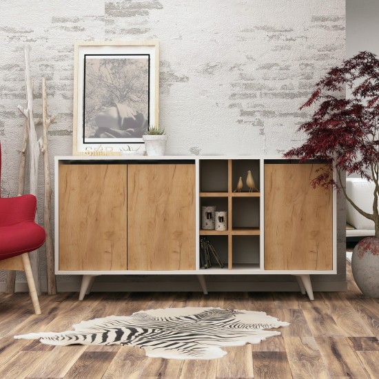 Console Prava Oak
White Hanah Home Console Prava Oak
White