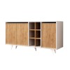 Hanah Home Console Prava Oak
White