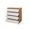 Hanah Home Dresser Suvera Oak
White