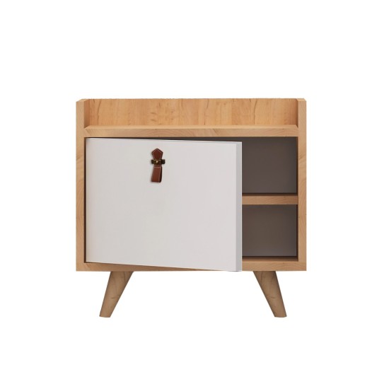 Nightstand Dopo Oak
White Nightstand Dopo Oak
White
