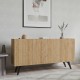 Μπουφές - Pekin- Χρώμα Δρυς - 150x76x40εκ Μπουφές - Pekin- Χρώμα Δρυς - 150x76x40εκ