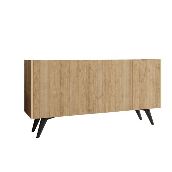 Μπουφές - Pekin- Χρώμα Δρυς - 150x76x40εκ Μπουφές - Pekin- Χρώμα Δρυς - 150x76x40εκ