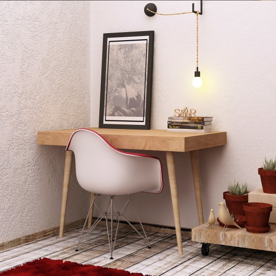 Study Desk Valencia - Oak Oak
White