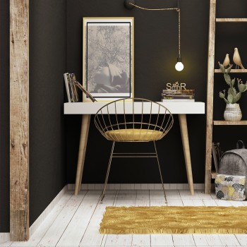 Study Desk Veronika - White White