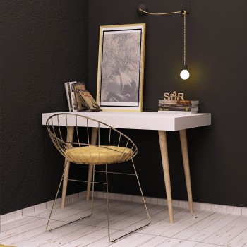 Study Desk Veronika - White White