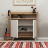 Shoe Cabinet Springa Oak
White