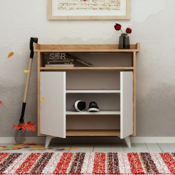 Shoe Cabinet Springa Oak
White
