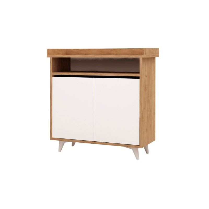 Shoe Cabinet Springa Oak
White
