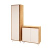 Shoe Cabinet Omninde Oak
White
