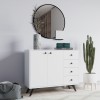 Multi Purpose Cabinet Waga - White White