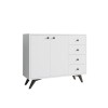 Multi Purpose Cabinet Waga - White White