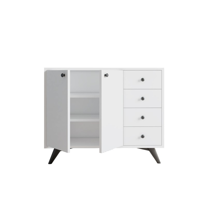 Multi Purpose Cabinet Waga - White White
