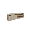 TV Stand Maku - Travertine Travertine