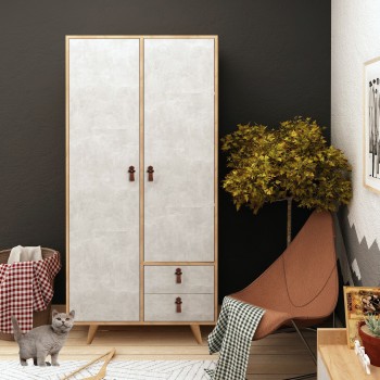 Wardrobe Suwon Oak
Grey