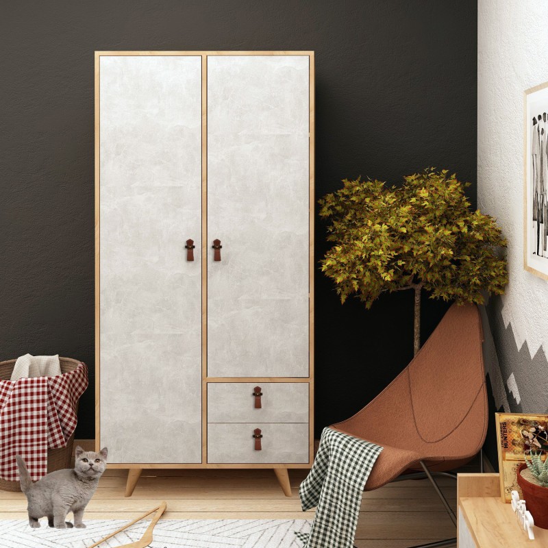Wardrobe Suwon Oak
Grey