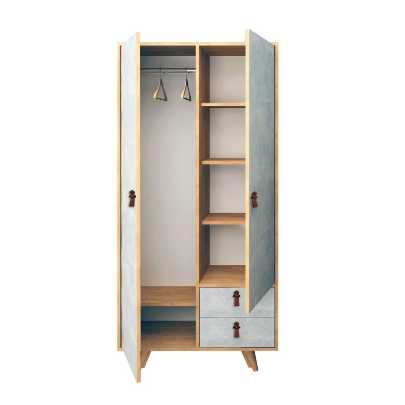 Wardrobe Suwon Oak
Grey