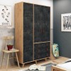 Wardrobe Chunky Oak
Dark Grey