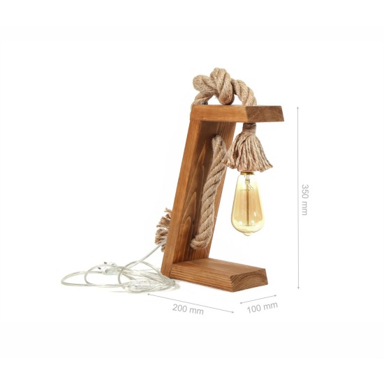 Opviq Table Lamp KN13 Brown
Gold