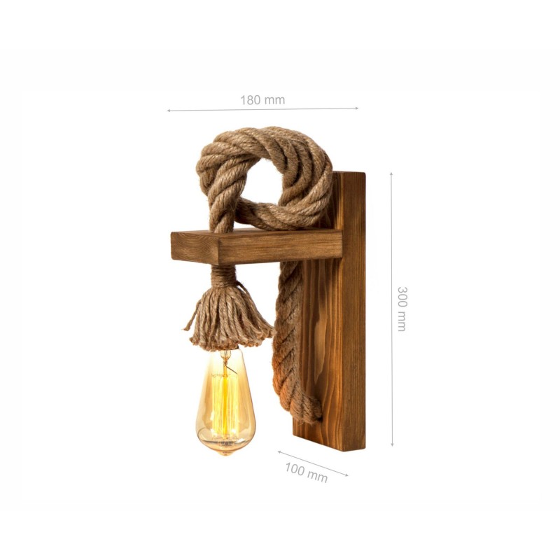 Opviq Wall Lamp KN14 Brown
Gold