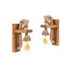 Opviq Wall Lamp Set (2 Pieces) KN15 Brown
Gold