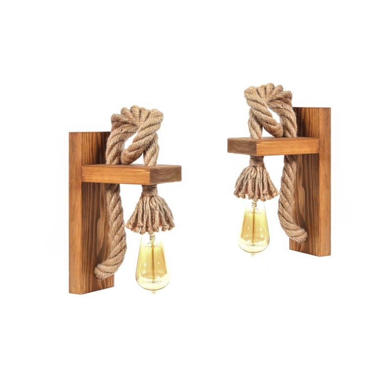 Opviq Wall Lamp Set (2 Pieces) KN15 Brown
Gold