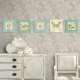 Decorative MDF Painting (5 Pieces) UTB096 Blue
Cream
Green