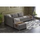 Atelier del Sofa Corner Sofa-Bed Fly Corner Sofa Bed Left - Brown Brown