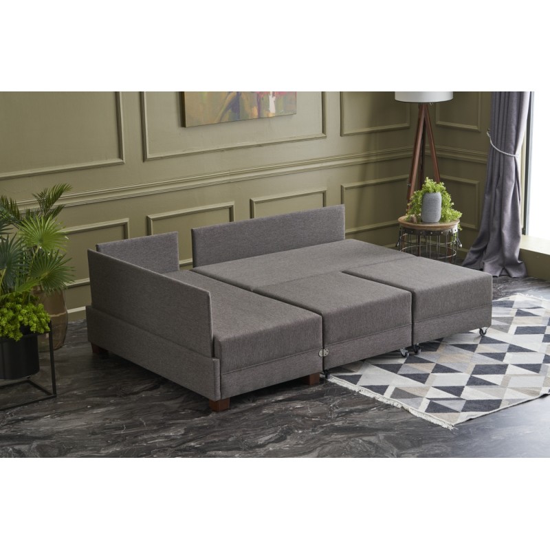 Atelier del Sofa Corner Sofa-Bed Fly Corner Sofa Bed Left - Brown Brown