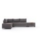 Atelier del Sofa Corner Sofa-Bed Fly Corner Sofa Bed Left - Brown Brown