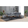 Atelier del Sofa Corner Sofa-Bed Fly Corner Sofa Bed Right- Grey Grey