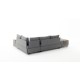 Corner Sofa-Bed Fly Corner Sofa Bed Right- Grey Grey Atelier del Sofa Corner Sofa-Bed Fly Corner Sofa Bed Right- Grey Grey
