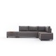 Corner Sofa-Bed Fly Corner Sofa Bed Right- Brown Brown Atelier del Sofa Corner Sofa-Bed Fly Corner Sofa Bed Right- Brown Brown