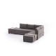 Corner Sofa-Bed Fly Corner Sofa Bed Right- Brown Brown Atelier del Sofa Corner Sofa-Bed Fly Corner Sofa Bed Right- Brown Brown