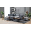 Atelier del Sofa Corner Sofa-Bed Fly Corner Sofa Bed Left - Grey Grey